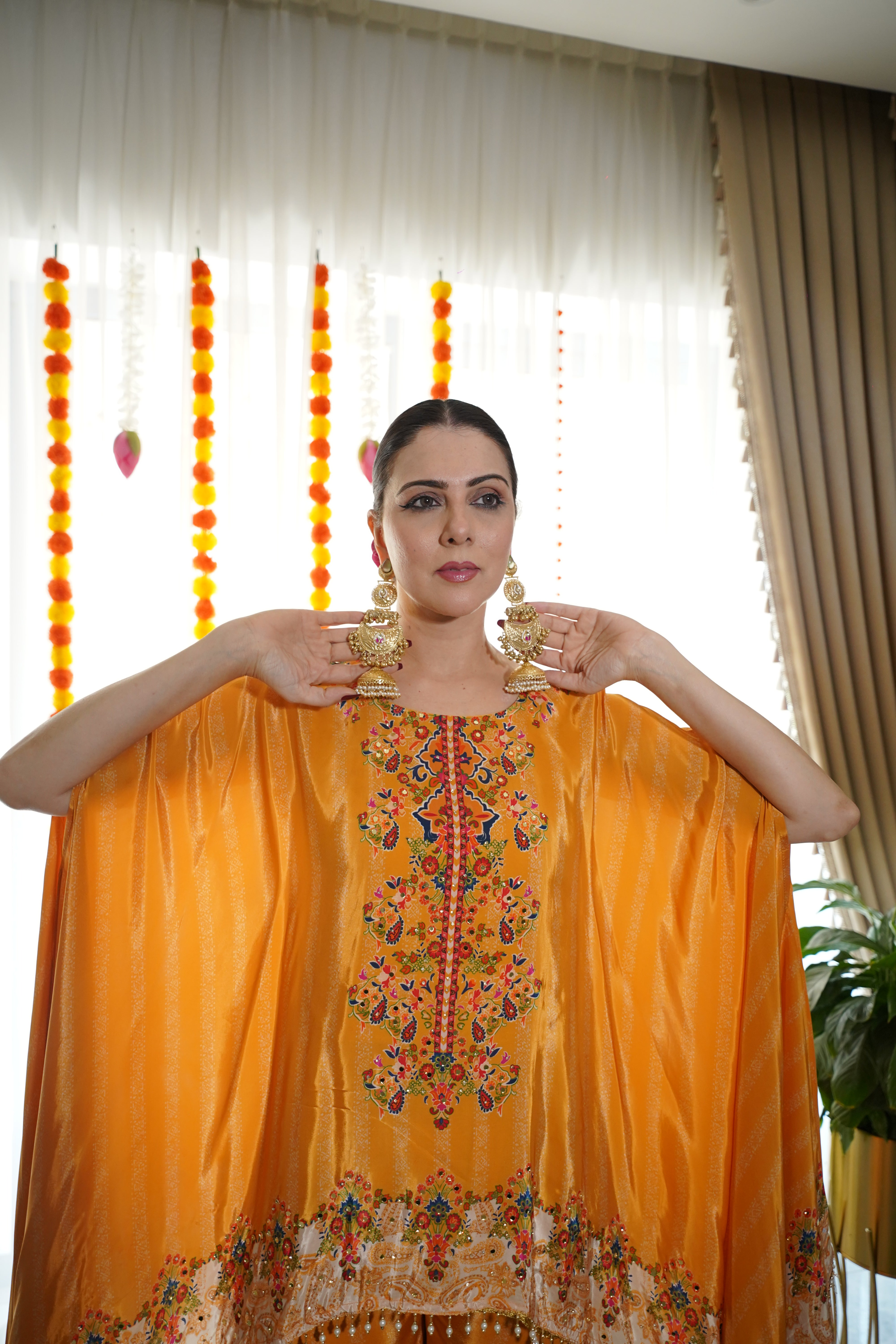 Pure Crepe Hand-Embellished Co-Ord Set