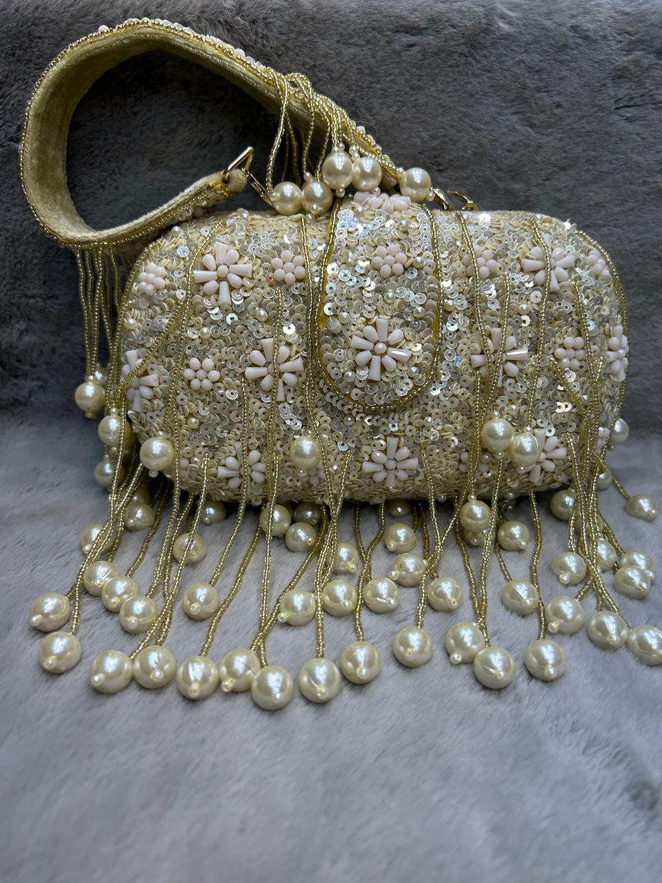Opulent Beaded Potli Bag