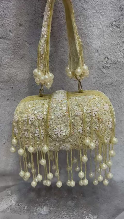 Opulent Beaded Potli Bag