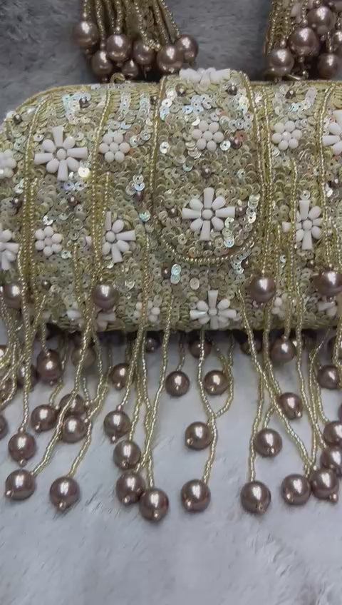 Opulent Beaded Potli Bag